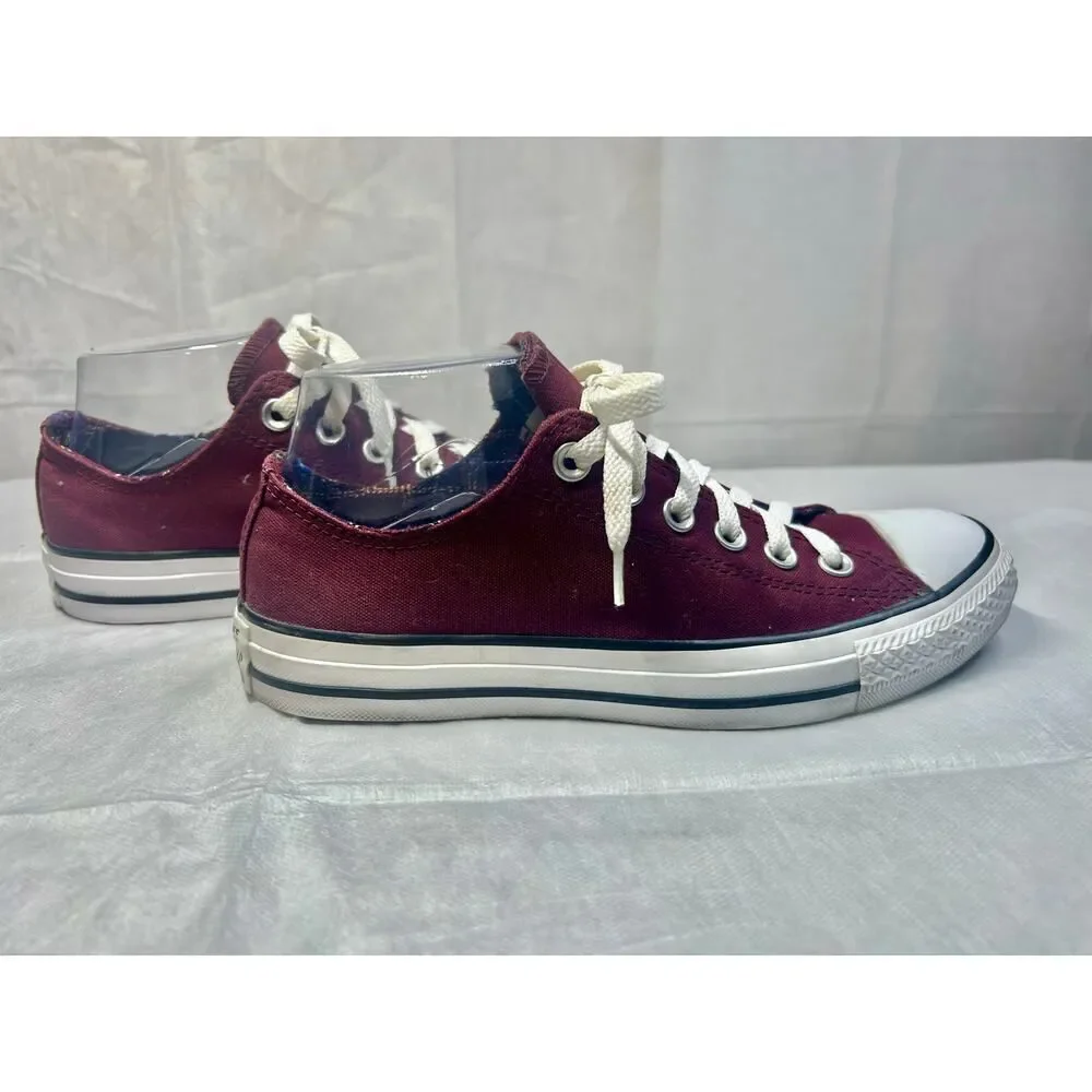 Converse Chuck Taylor All Star Burgundy Unisex Low Top W8/M6